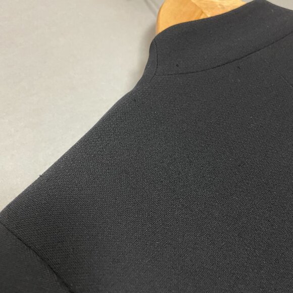 Escada Wool Blazer Jacket German Design Size 34 Grommet Detail MISSING BUTTON - Picture 10 of 16